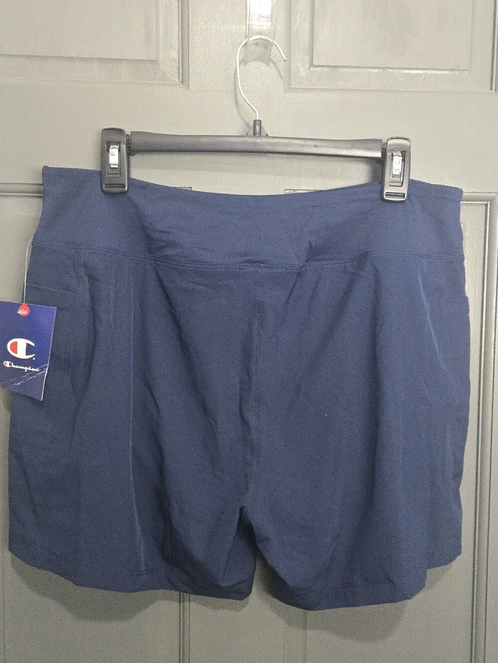 Swim Sports Navy Blue Board Shorts, Size L